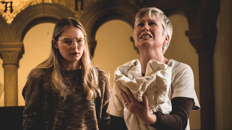 Alice Lee and Susan Doran in A Blessing