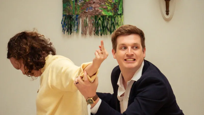 Daniel Bates and Heather Striplin in Baby Sister