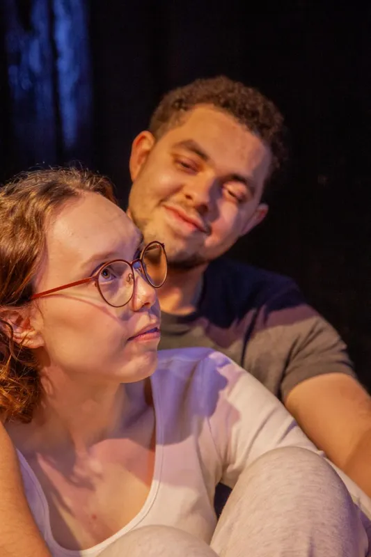 Heather Striplin and Ben Farquharson in The Effect