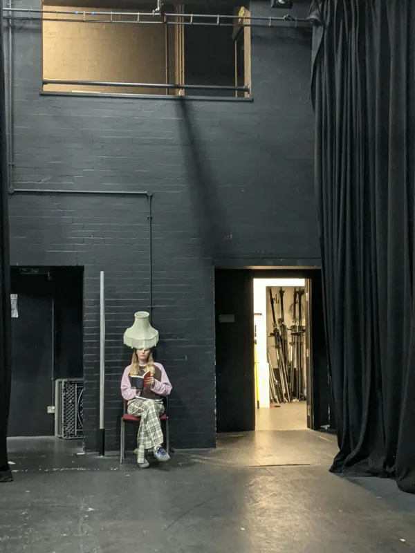 (the) Woman, in rehearsal