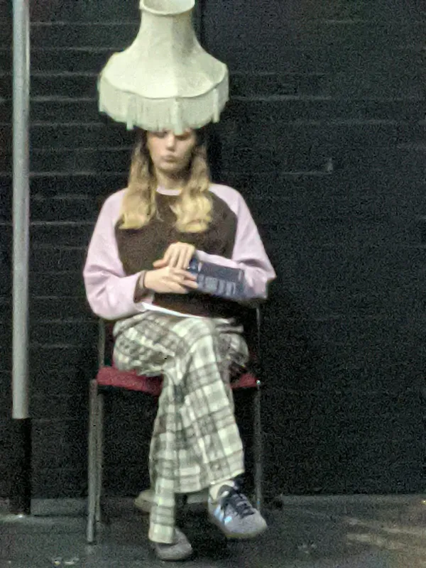 (the) Woman, in rehearsal
